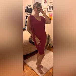 Ralph Lauren Collection Fringe Dress